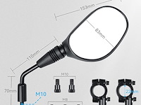 E-gekeurde motorfietsspiegelset - afbeelding 3 van  4