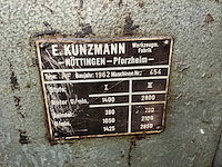 E. kunzmann hf freesmachine - afbeelding 7 van  7