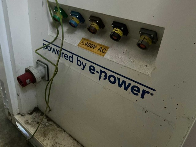 E-power p-grid 160kva/69kwh hybride stroomaggregaat - afbeelding 8 van  11