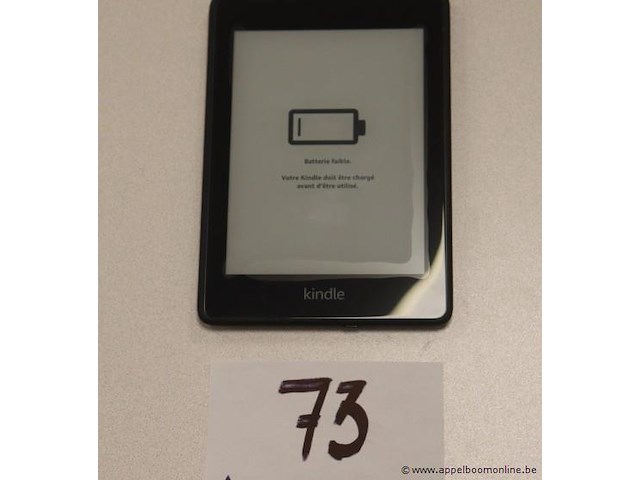 E-reader kindle, zonder kabels, werking niet gekend - afbeelding 1 van  2