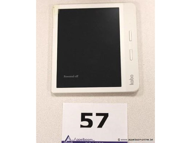 E-reader kobo, zonder kabels, werking niet gekend - afbeelding 1 van  3
