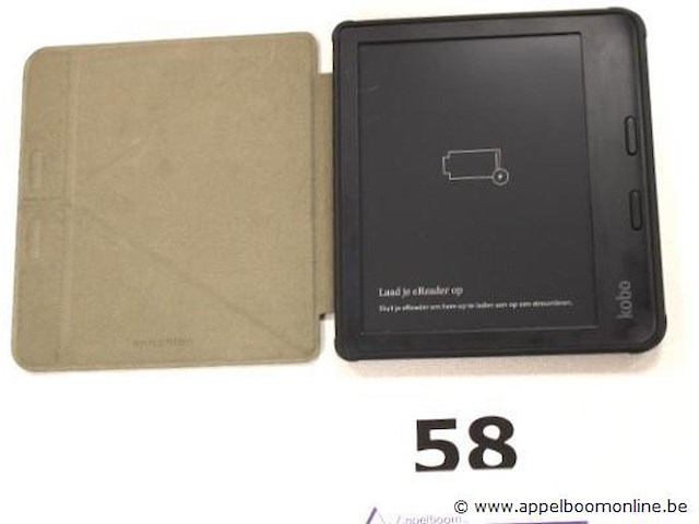 E-reader kobo, zonder kabels, werking niet gekend - afbeelding 1 van  3