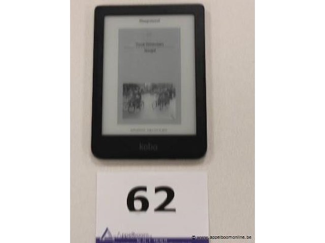 E-reader kobo, zonder kabels, werking niet gekend - afbeelding 1 van  2
