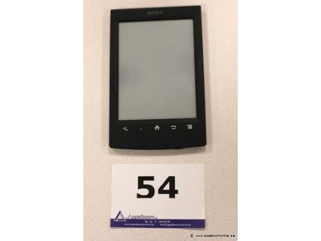 E-reader sony zonder kabels, werking niet gekend - afbeelding 1 van  3