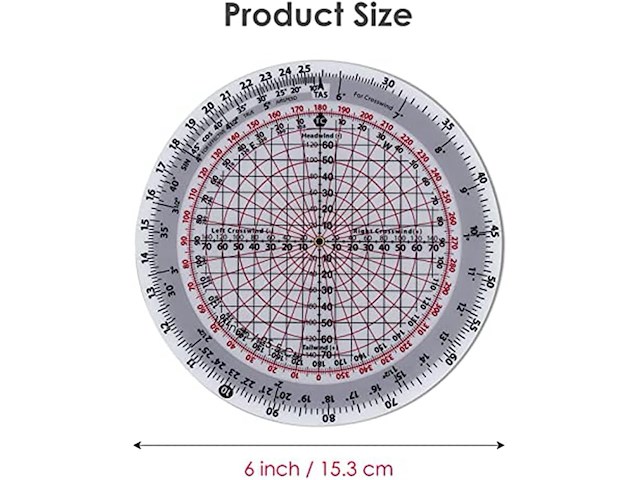 E6b-r flight calculator - afbeelding 2 van  4