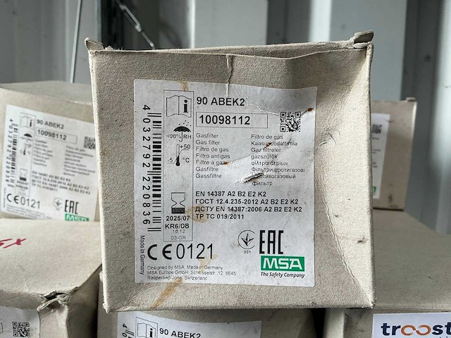 Eac msa 10098112 gas filter (16x) - afbeelding 3 van  5