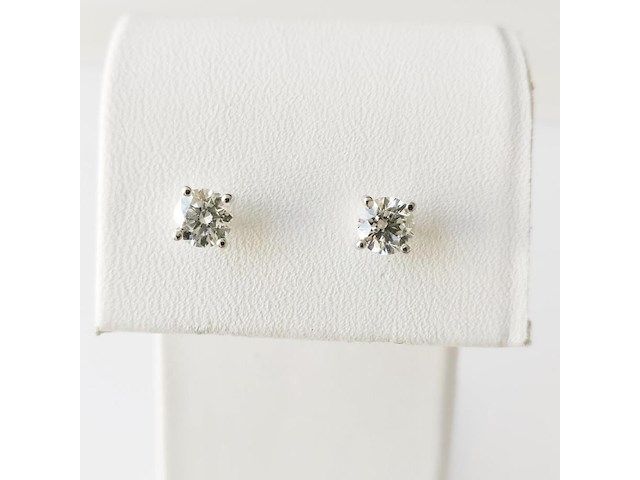 Earrings 0.96ct - afbeelding 1 van  7
