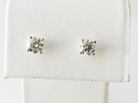 Earrings 0.96ct - afbeelding 1 van  7