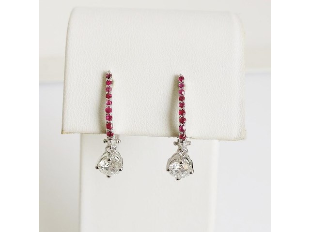 Earrings 1.06ct - afbeelding 1 van  6