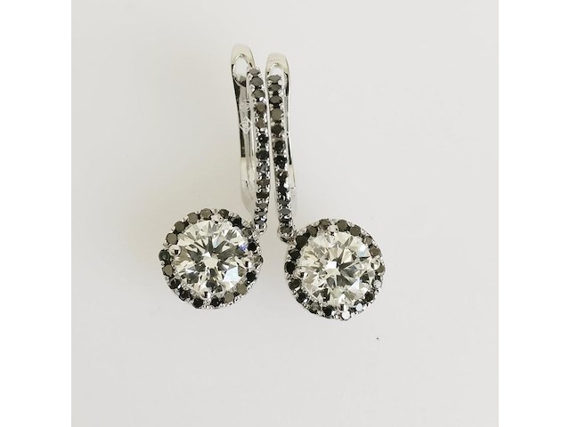 Earrings 1.91ct - afbeelding 1 van  6