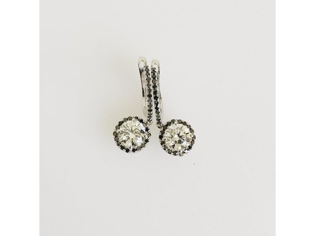 Earrings 1.91ct - afbeelding 2 van  6