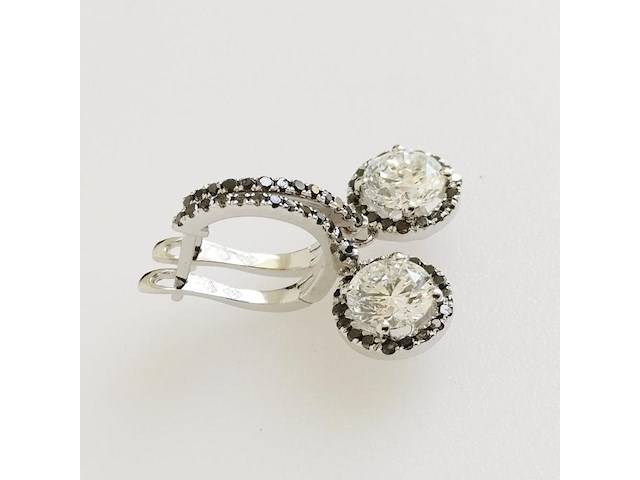 Earrings 1.91ct - afbeelding 3 van  6