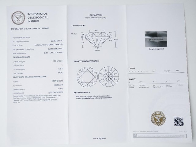 Earrings 2.03ct - afbeelding 7 van  8