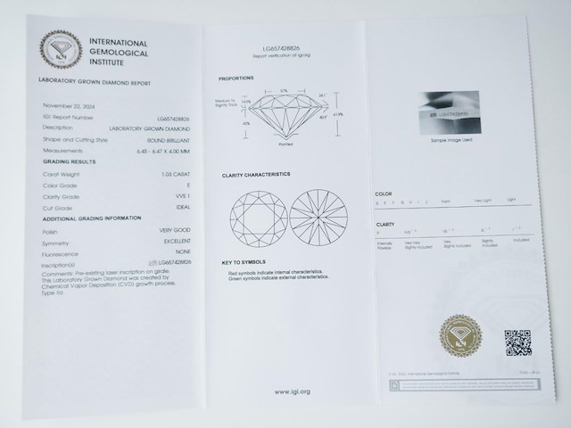 Earrings 2.03ct - afbeelding 8 van  8