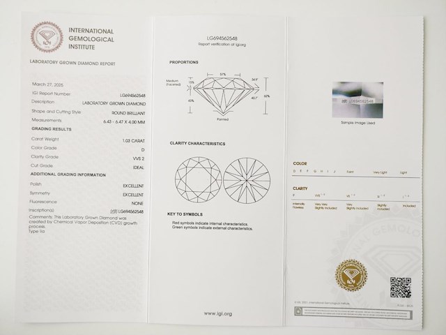 Earrings 2.05ct - afbeelding 7 van  8
