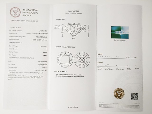 Earrings 2.19ct - afbeelding 8 van  8