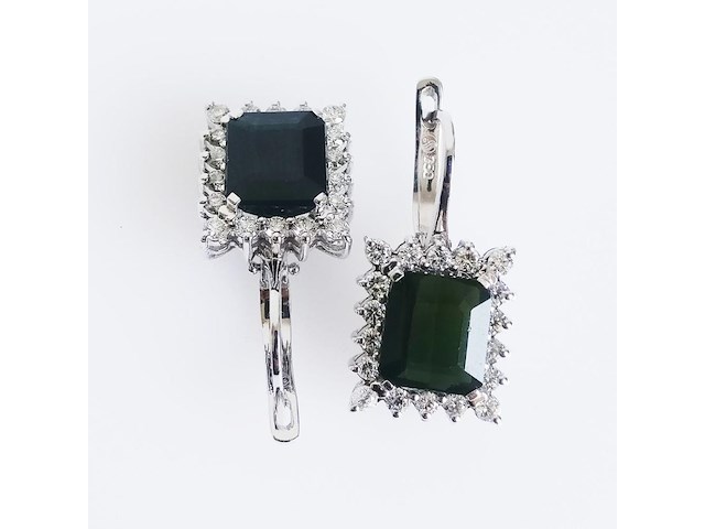 Earrings 6.01ct - afbeelding 2 van  7