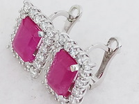 Earrings 7.29ct - afbeelding 2 van  7