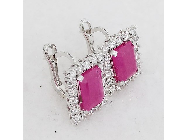 Earrings 7.29ct - afbeelding 3 van  7