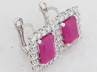 Earrings 7.29ct - afbeelding 3 van  7