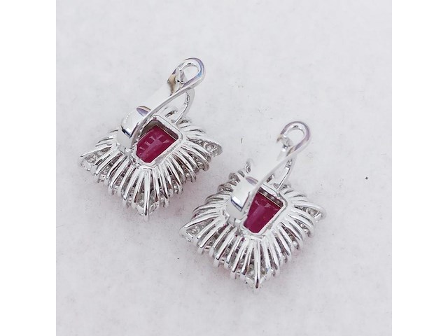 Earrings 7.29ct - afbeelding 4 van  7