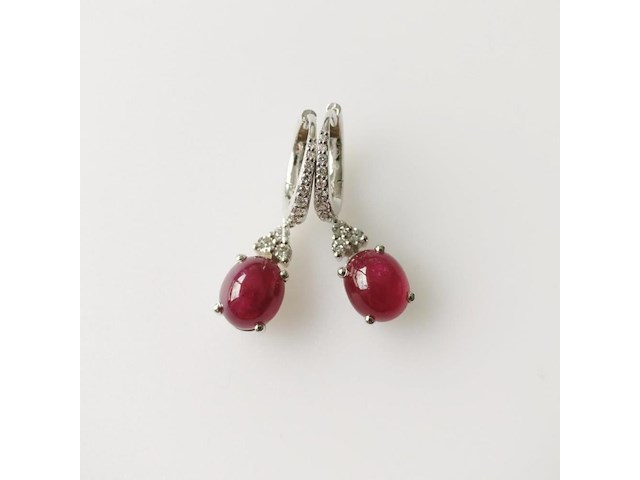 Earrings 7.40ct - afbeelding 2 van  6