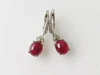 Earrings 7.40ct - afbeelding 2 van  6