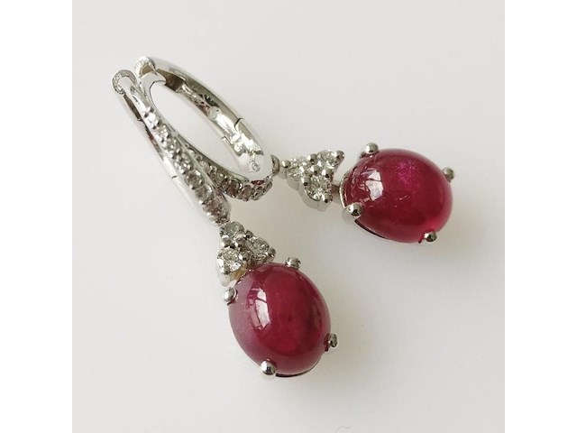 Earrings 7.40ct - afbeelding 3 van  6