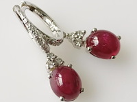 Earrings 7.40ct - afbeelding 3 van  6