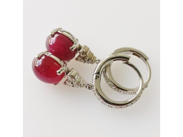 Earrings 7.40ct - afbeelding 5 van  6