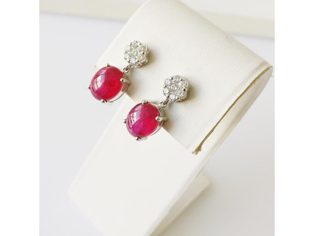 Earrings 8.20ct - afbeelding 3 van  6