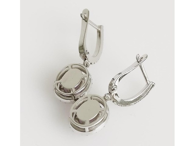 Earrings amethyst - afbeelding 4 van  6
