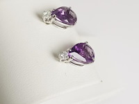 Earrings amethyst - afbeelding 5 van  7