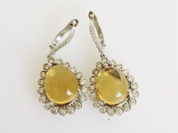 Earrings citrine - afbeelding 2 van  7