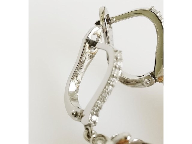 Earrings citrine - afbeelding 6 van  7