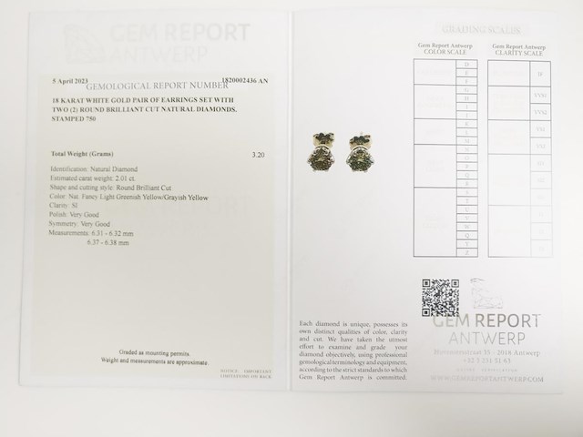 Earrings diamond - afbeelding 7 van  7