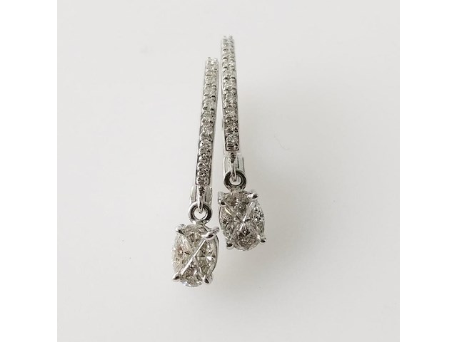 Earrings diamond - afbeelding 1 van  7