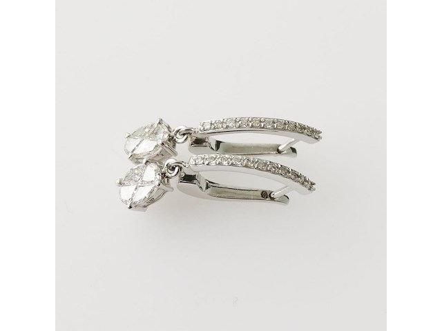 Earrings diamond - afbeelding 3 van  7
