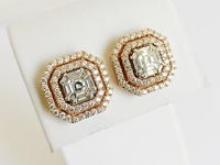 Earrings diamond - afbeelding 3 van  7