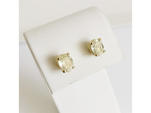 Earrings diamond - afbeelding 3 van  7