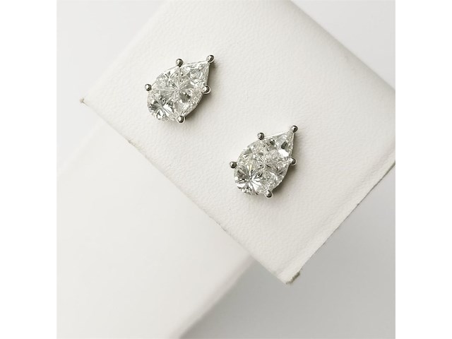 Earrings diamond - afbeelding 3 van  7