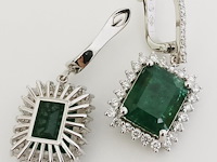 Earrings emerald - afbeelding 4 van  7