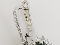 Earrings emerald - afbeelding 6 van  7