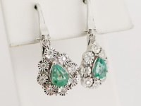 Earrings emerald - afbeelding 4 van  6