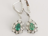 Earrings emerald - afbeelding 5 van  6