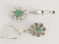 Earrings emerald - afbeelding 6 van  6