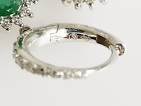 Earrings emerald - afbeelding 5 van  6