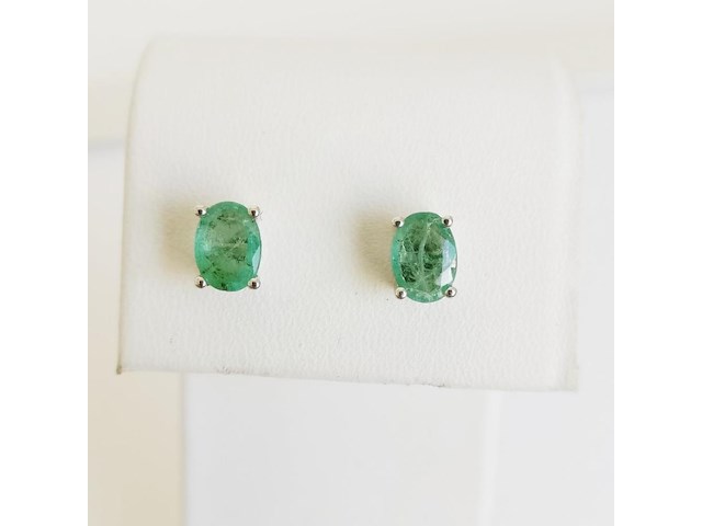 Earrings emerald - afbeelding 1 van  6