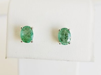 Earrings emerald - afbeelding 1 van  6