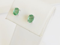 Earrings emerald - afbeelding 3 van  6